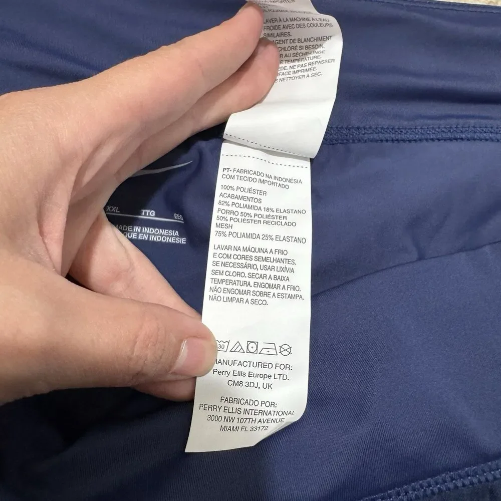 NWT Blue‎ Nike Swim Skirt Skort Women's Size XXL SUMMER  Vacation Sports